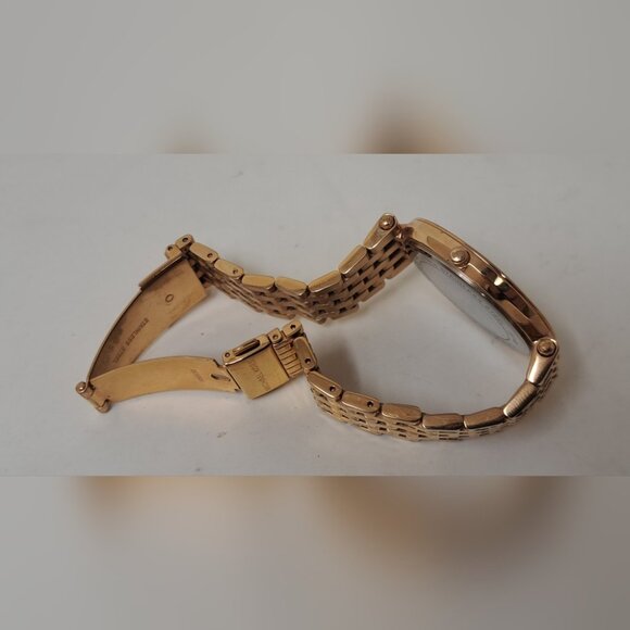 Michael Kors Darci Three-Hand Rose Gold-Tone Women's Watch MK3192 Quartz 7 Inch - Picture 15 of 16